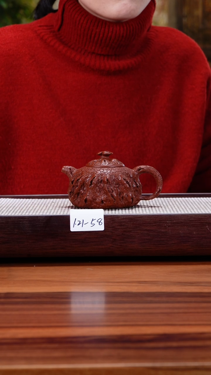 【闪购商品】紫砂茶壶1.21-58 全手工朱泥供春