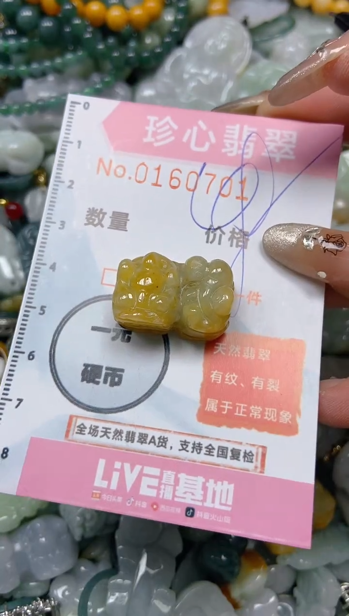 【闪购商品】翡翠颈饰未镶嵌闪购0160701