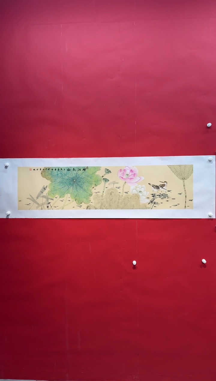 国画画家陆远华纯手绘原作