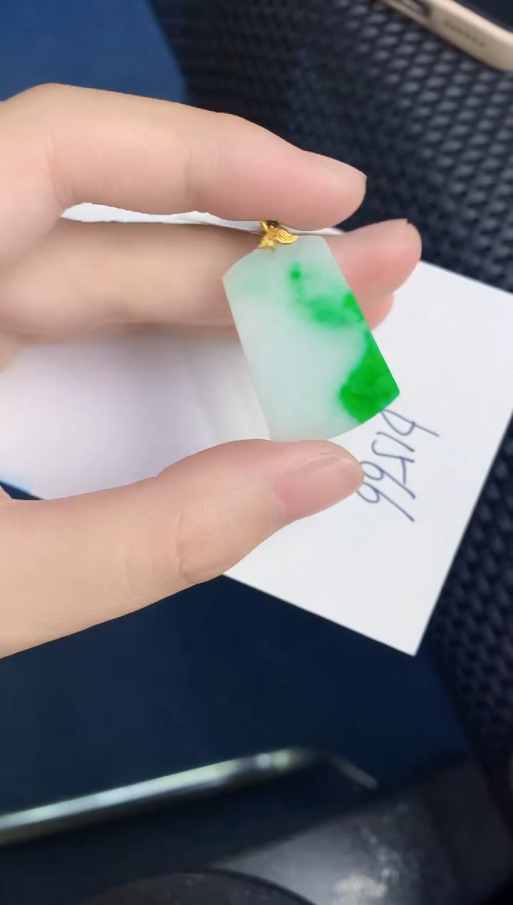 【闪购商品】翡翠颈饰18K金镶嵌000000000