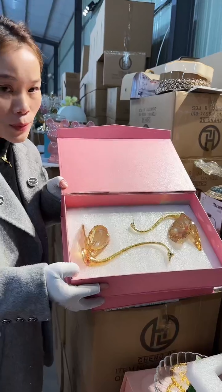 【闪购商品】无铅玻璃悠悠X-花器-早70