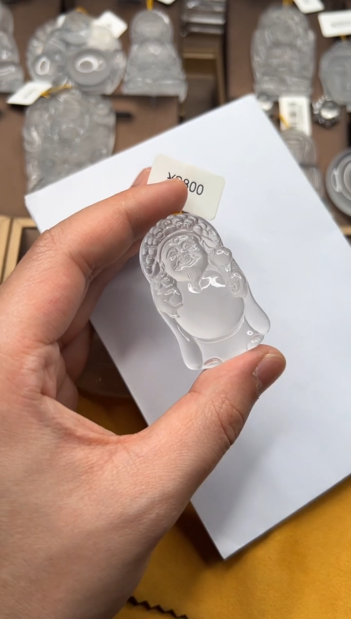 【闪购商品】石英质玉吊坠未镶嵌财爷