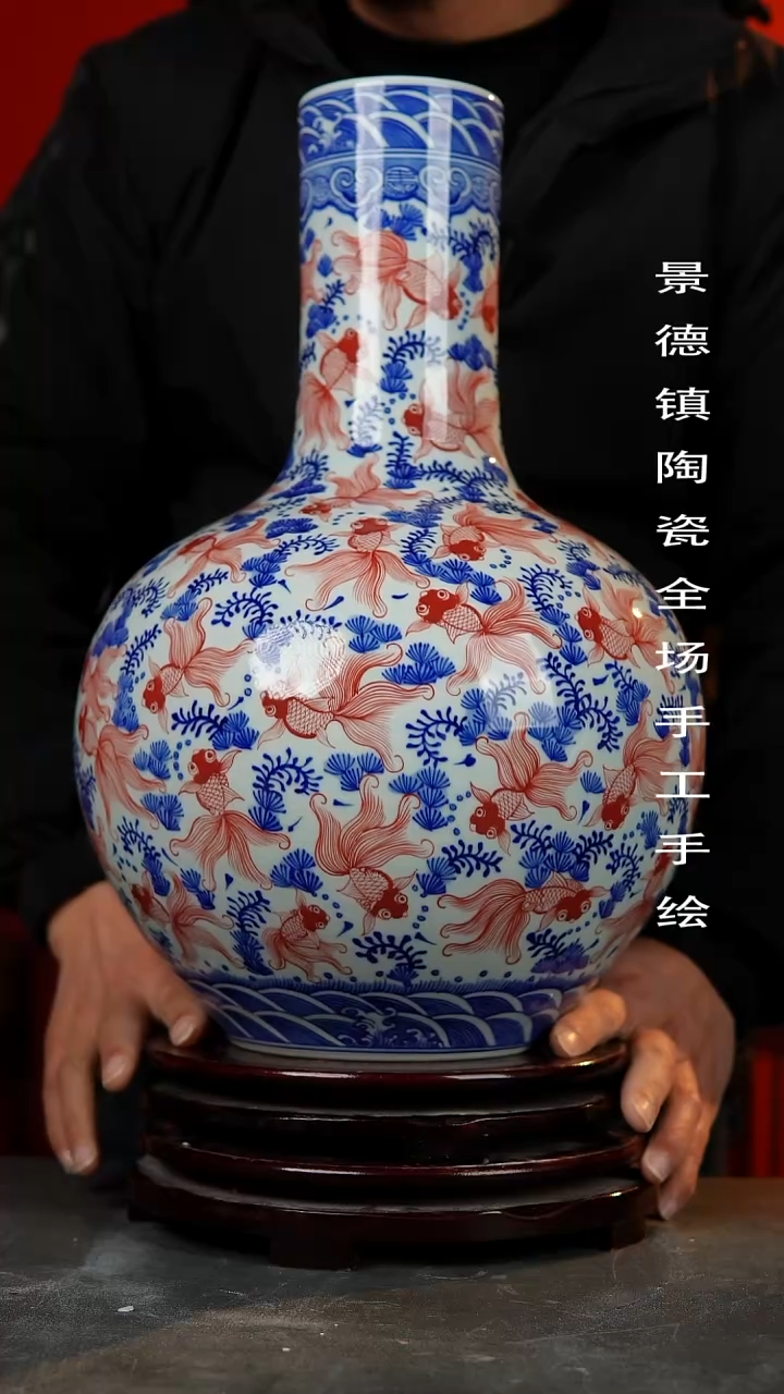 【闪购商品】摆件景德镇陶瓷手工手绘94