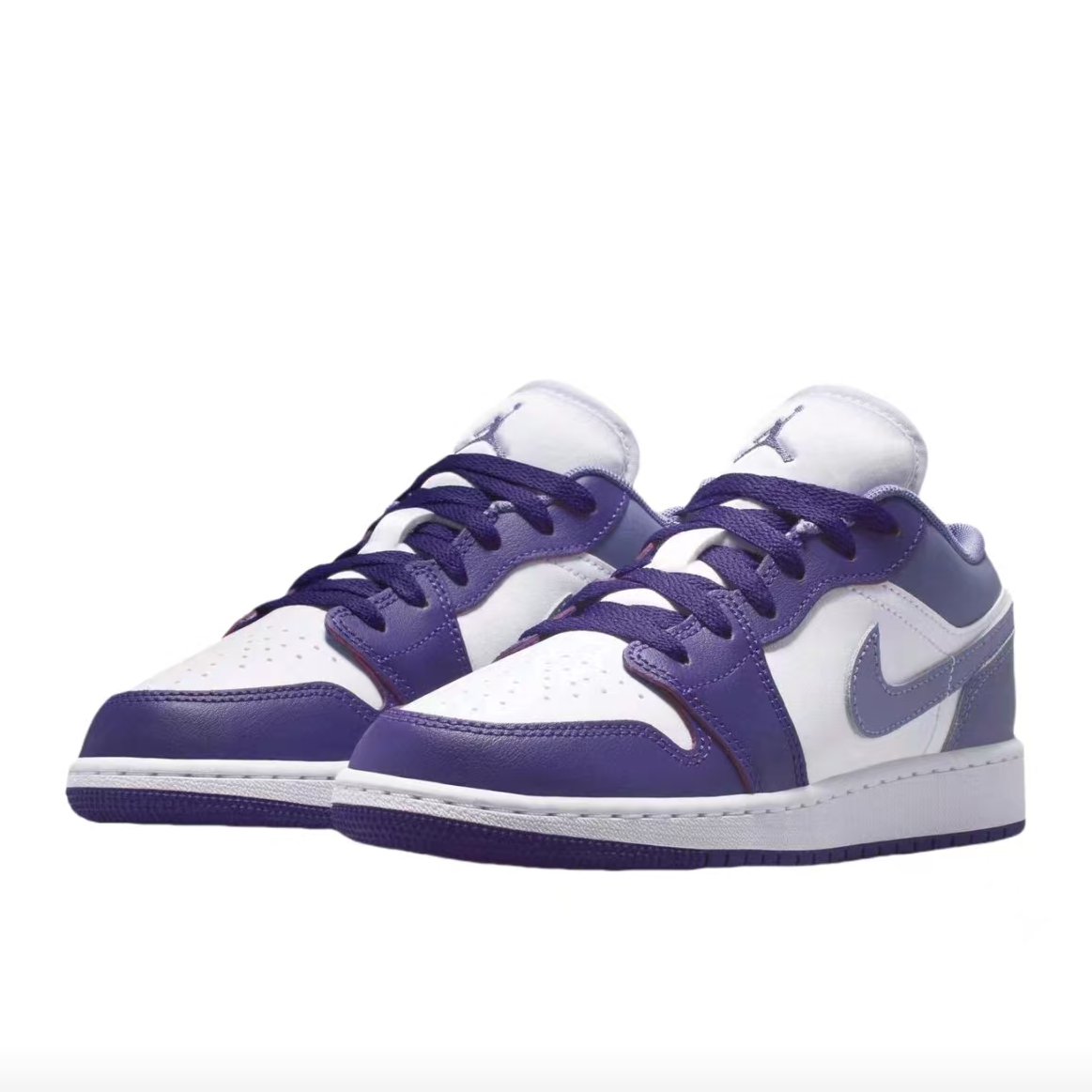 Nike/耐克女子AJ1葡萄紫GS透气流光风运动舒适休闲鞋553560-551