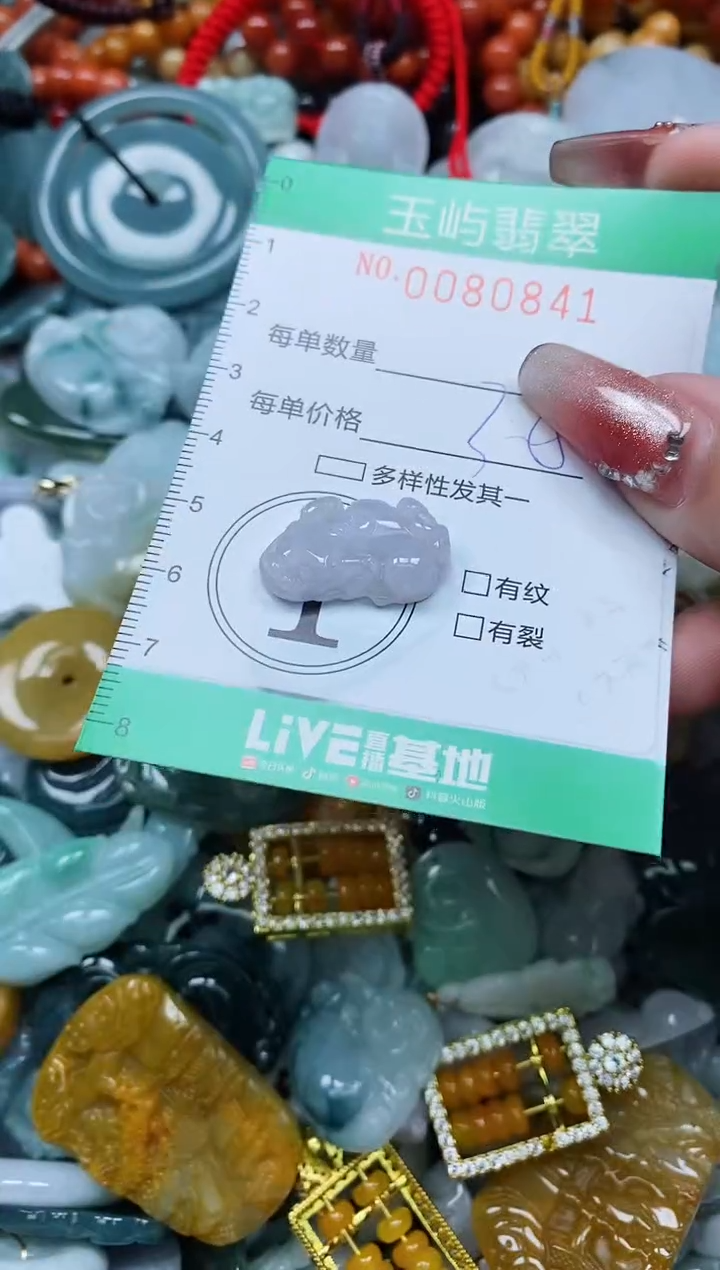 【闪购商品】翡翠颈饰未镶嵌闪购0080841