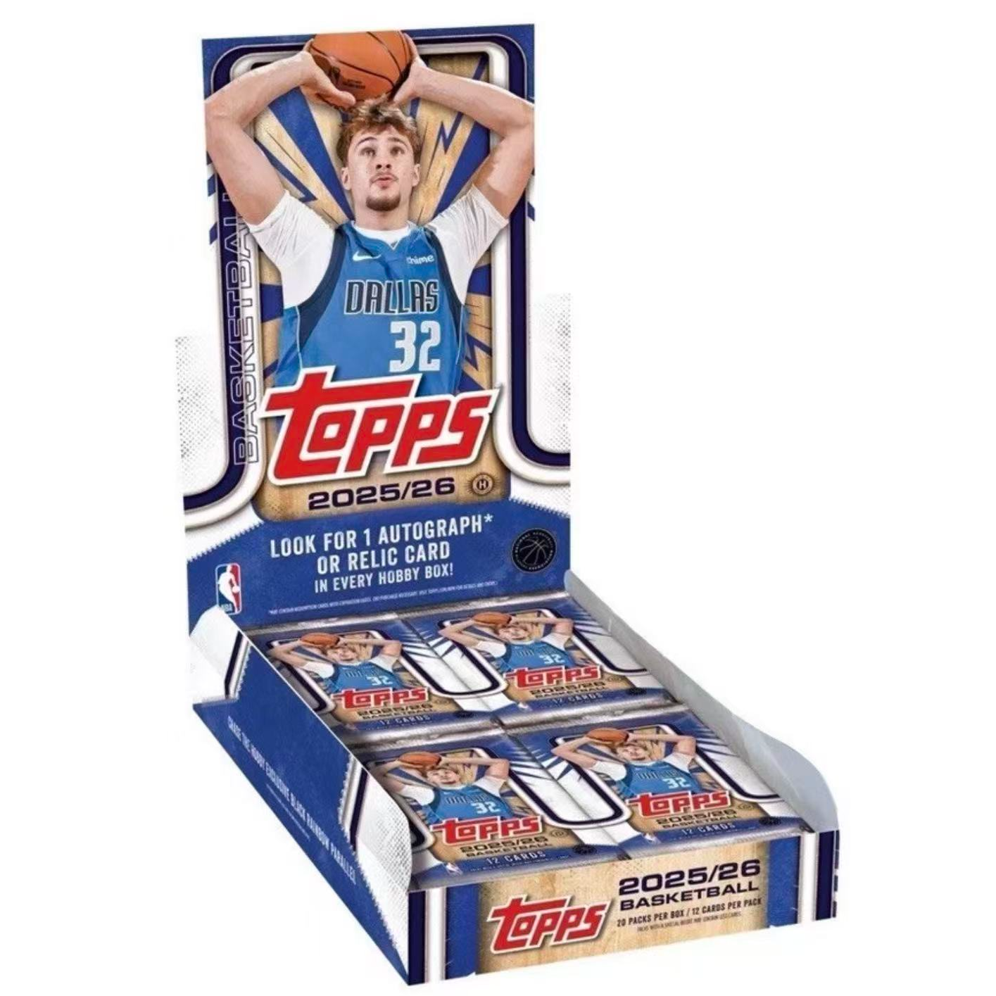 【元年新品】25-26 Topps Basketball Hobby 球星卡 盲盒