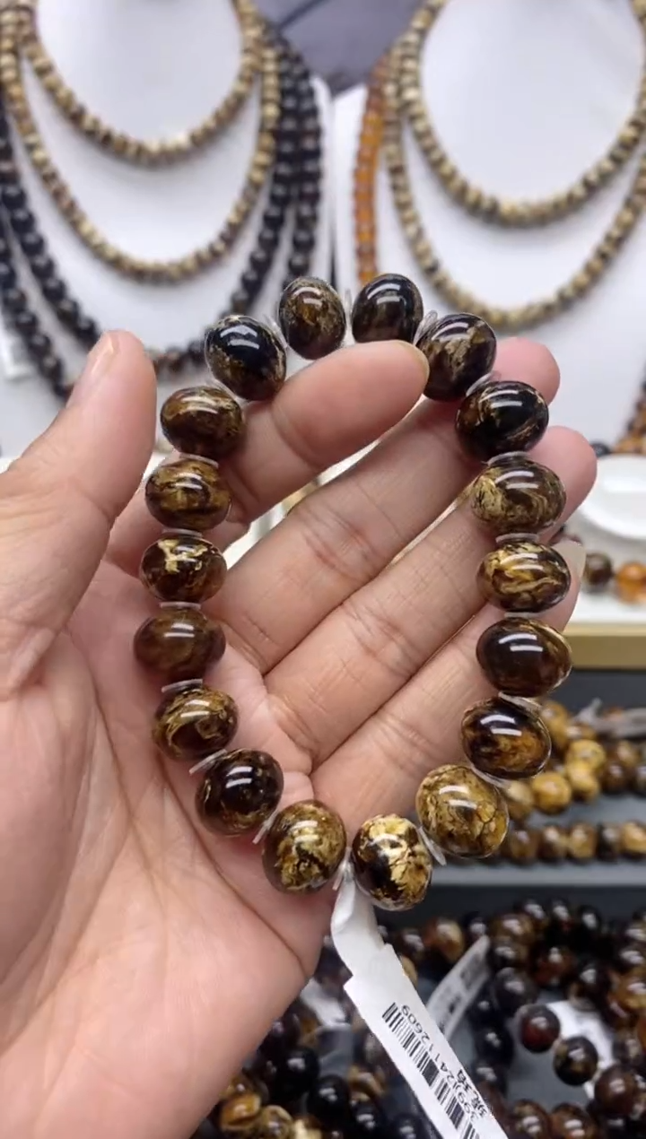 【闪购商品】琥珀手链未镶嵌13琥珀