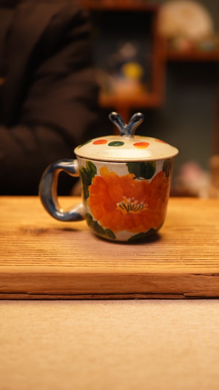 【闪购商品】@@陶园瓷舍@@纯手工手绘@高温釉下彩