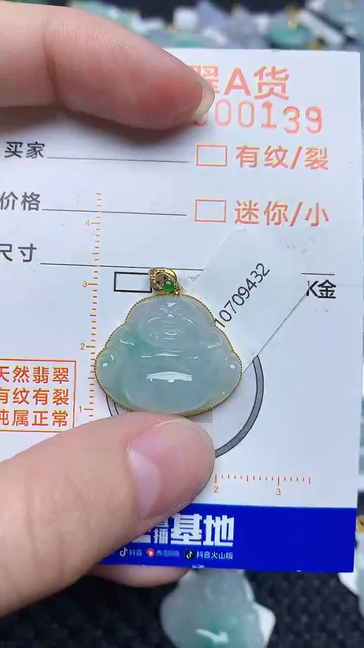 【闪购商品】翡翠颈饰18K金镶嵌4534534534