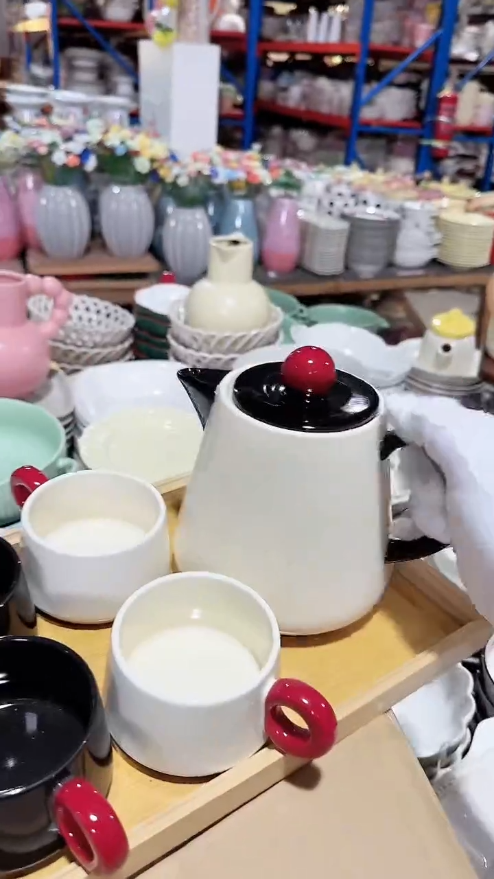 碗5件套 茶壶不带木托 微瑕