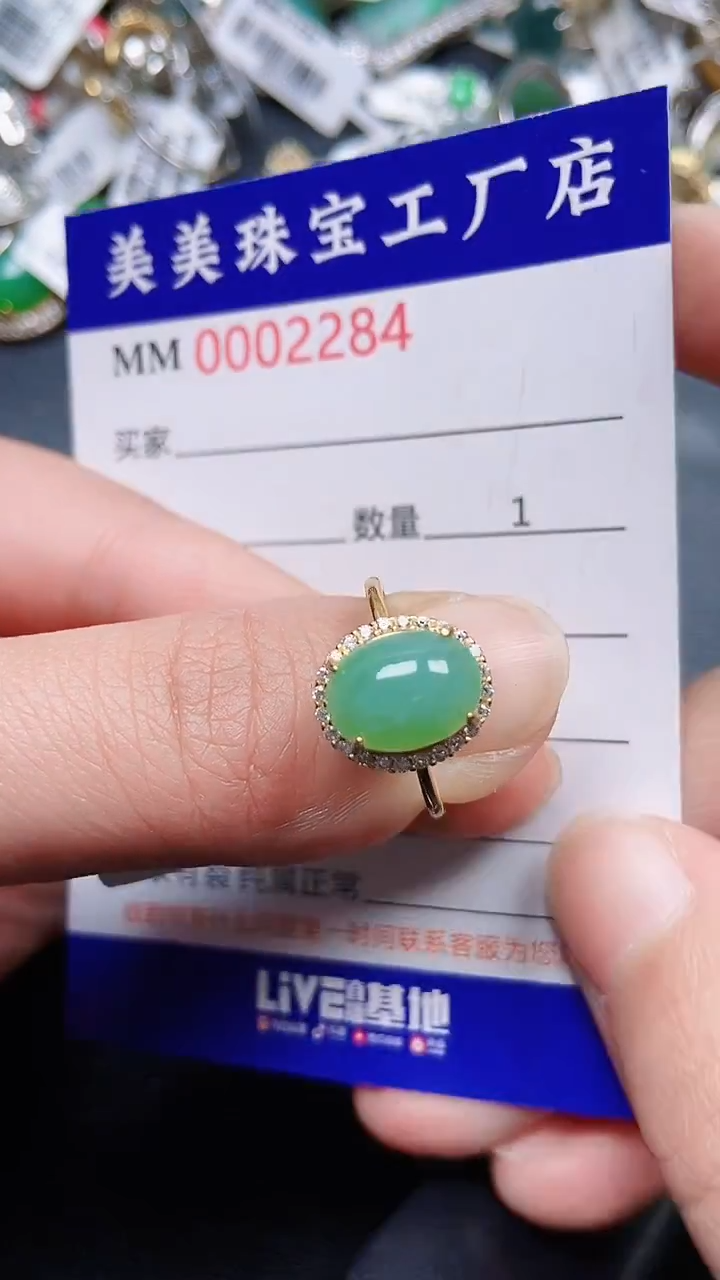 颈饰银S925镶嵌翡翠2284