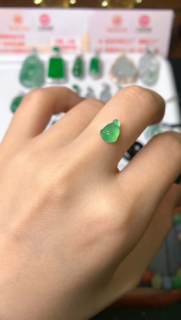 【闪购商品】定制翡翠未镶嵌裸石（镶嵌定制）