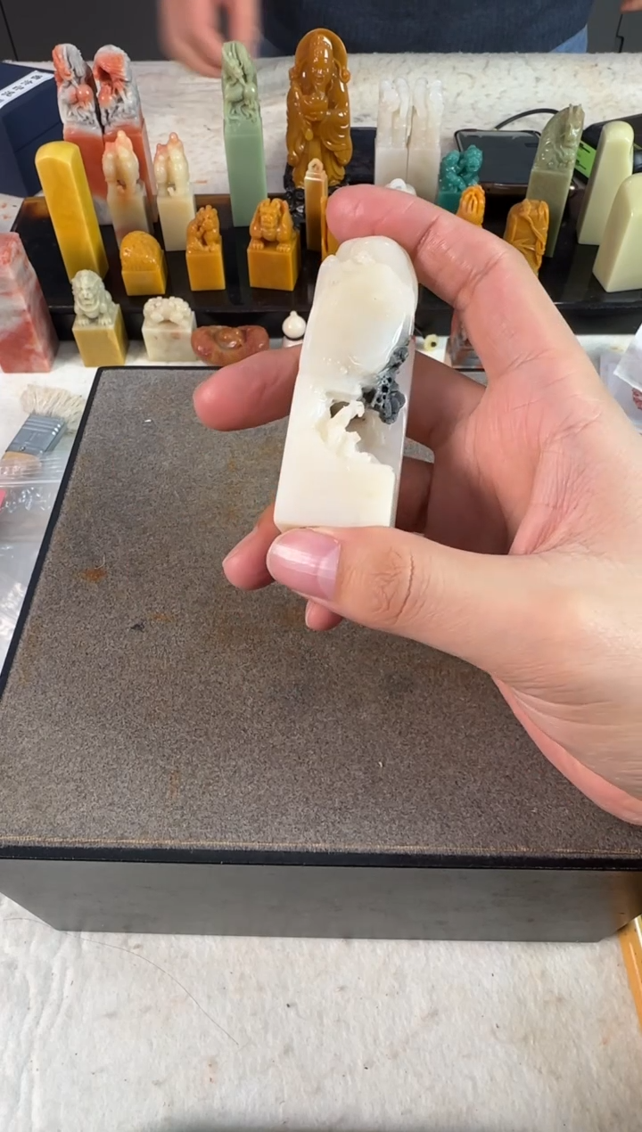 【闪购商品】青田石印石编号编号8756