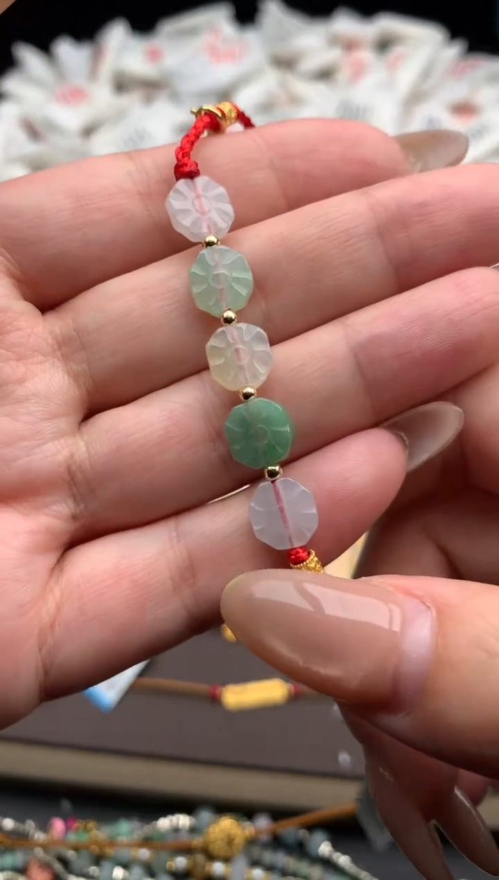 【闪购商品】翡翠手绳未镶嵌   一