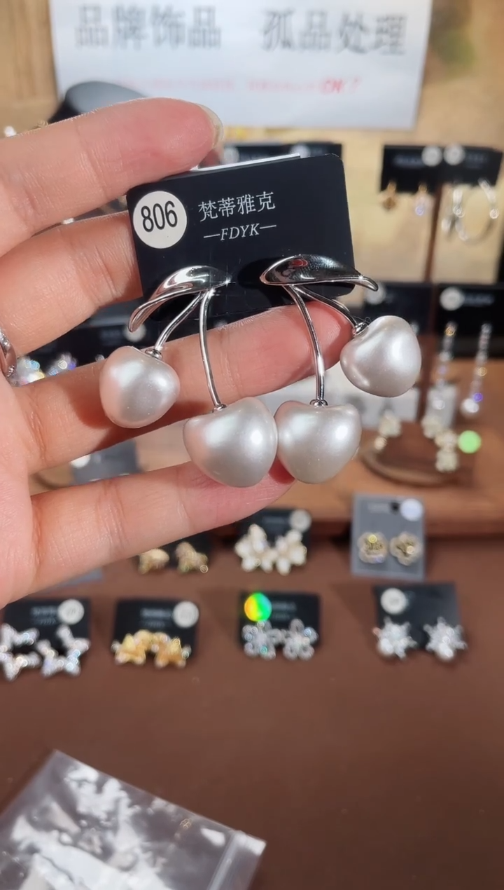 合金925银锆石梵806