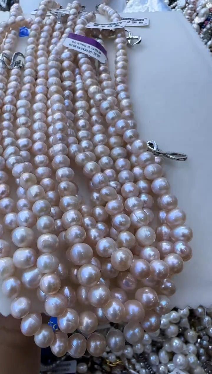 【闪购商品】淡水珍珠项链未镶嵌965多样性发货  发其一