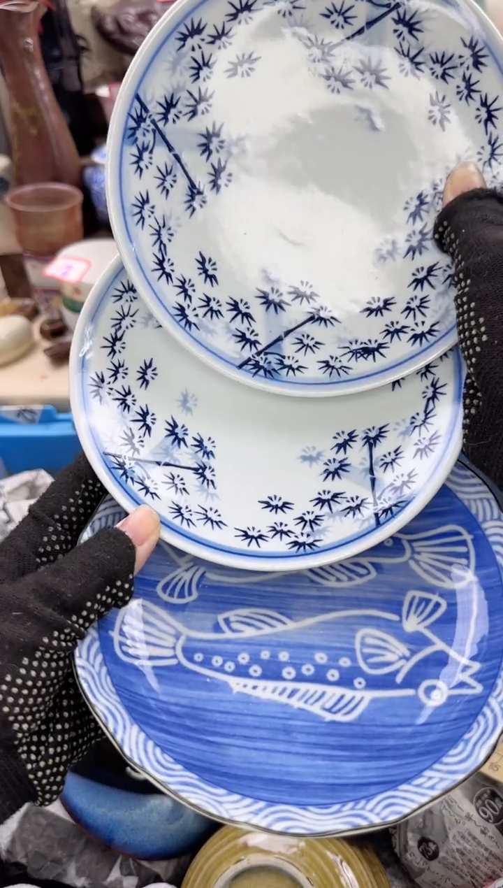 【闪购商品】瓷片15厘米中古陶瓷满18米包邮一单一付