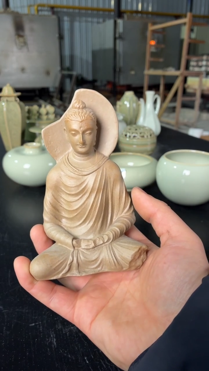 耀州窑仰山犍陀罗