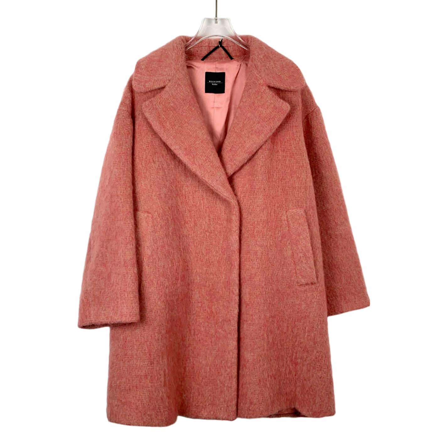 99新 MaxMara  H10628 马海毛中长款大衣外套 40 M码 