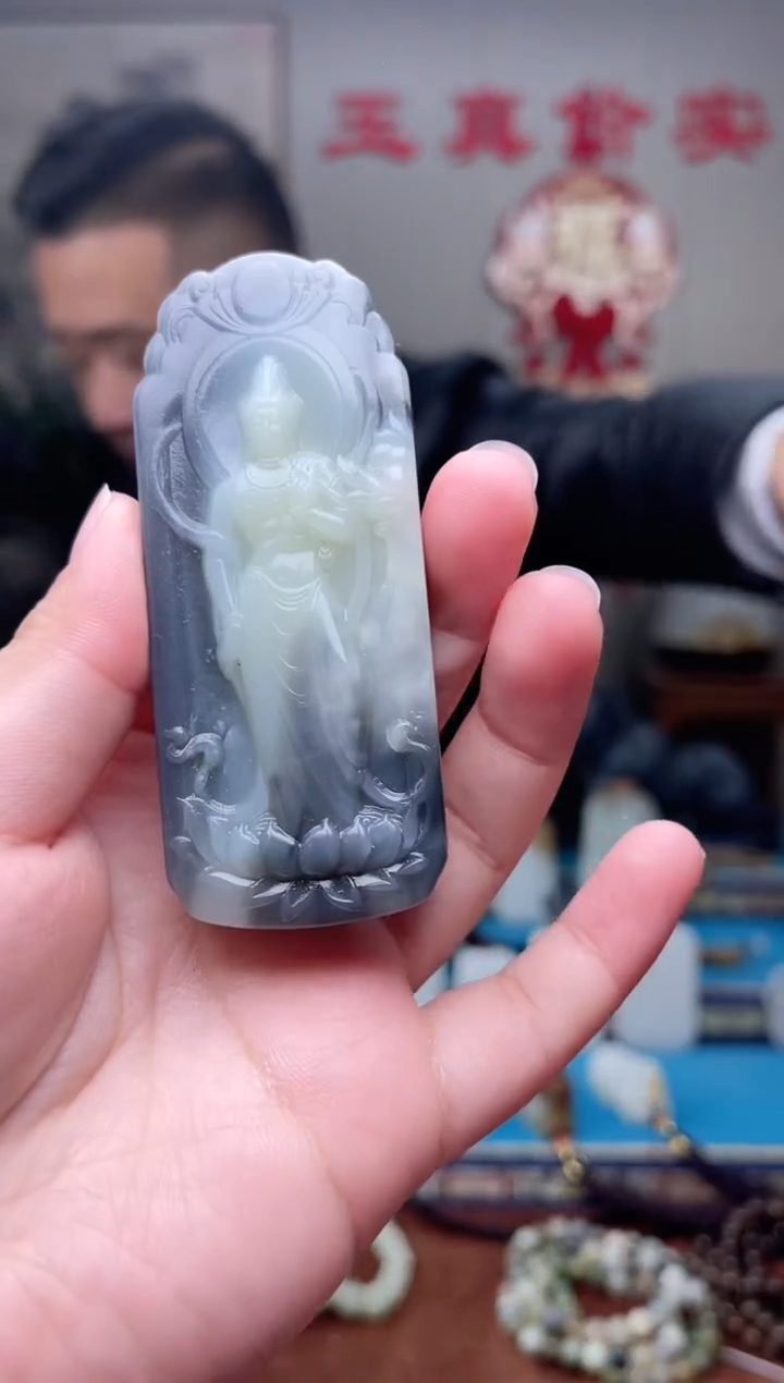 和田玉未镶嵌挂件1