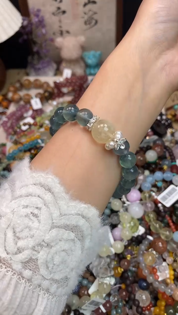 未镶嵌手链萤石116