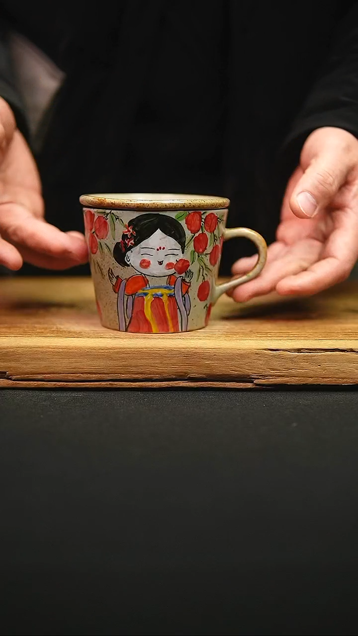 @@陶园瓷舍@@纯手工手绘@高温釉下彩