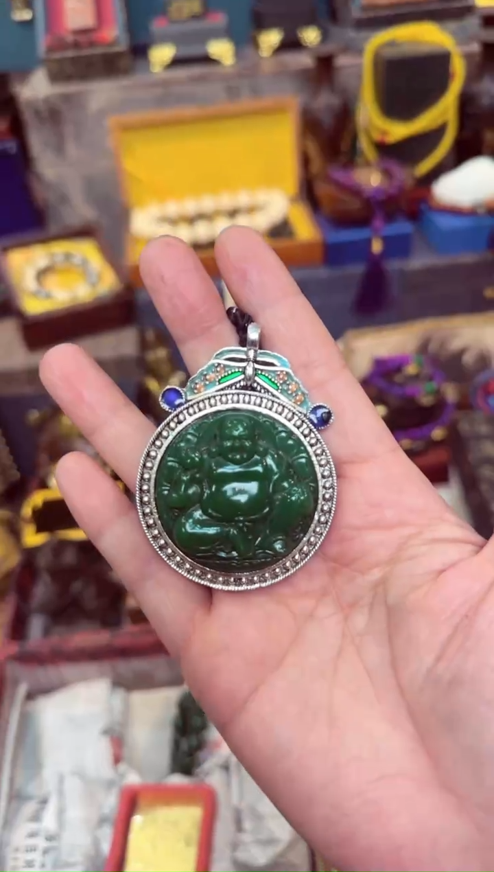 【闪购商品】和田玉（碧玉）党组织未镶嵌