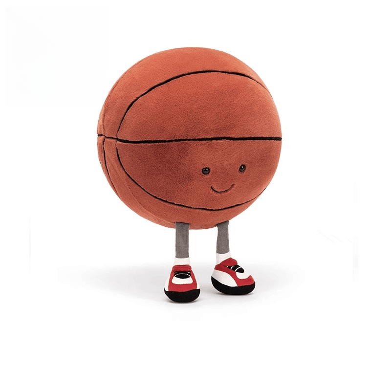 JC玩偶正版官方运动篮球毛绒玩具安抚玩偶抱枕送礼