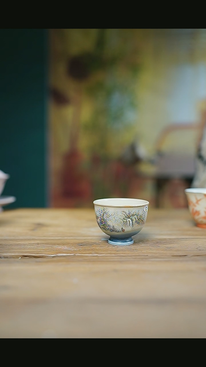 【闪购商品】景德镇杯碗柴烧多人