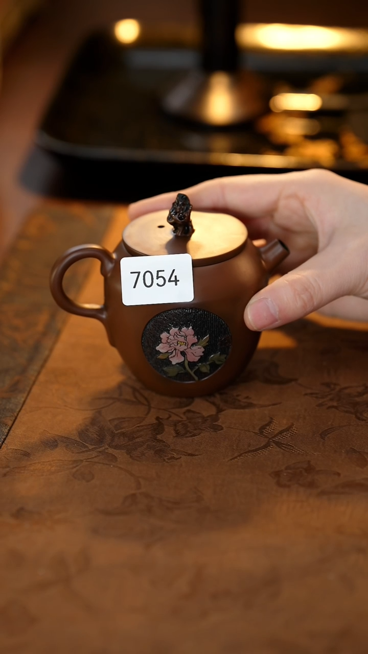 【闪购商品】雲梦茶器紫陶小壶7054