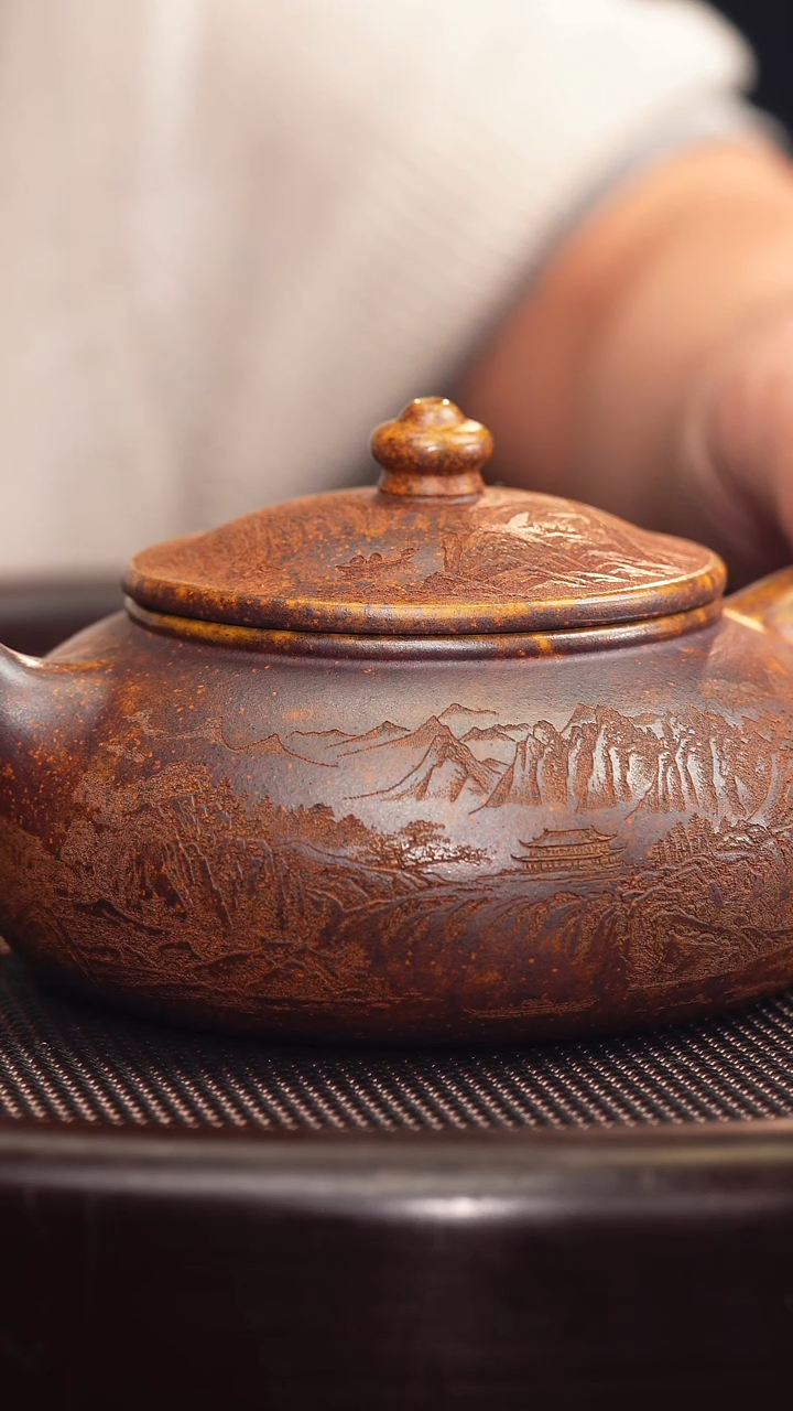 茶壶紫砂宜兴紫砂原矿壶