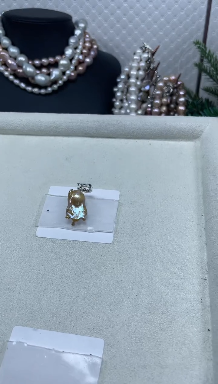 【闪购商品】淡水珍珠吊坠(不含链)未镶嵌【纯恬珍珠】