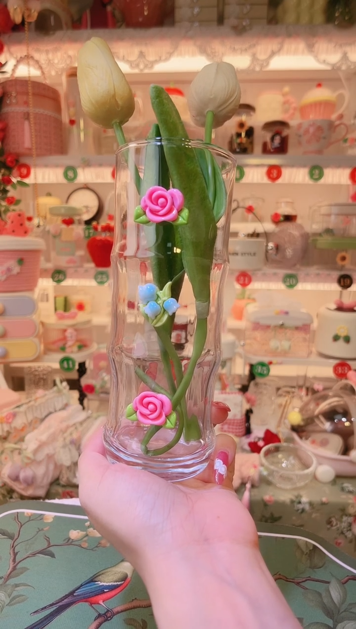 竹节花瓶——手工制作品质好！