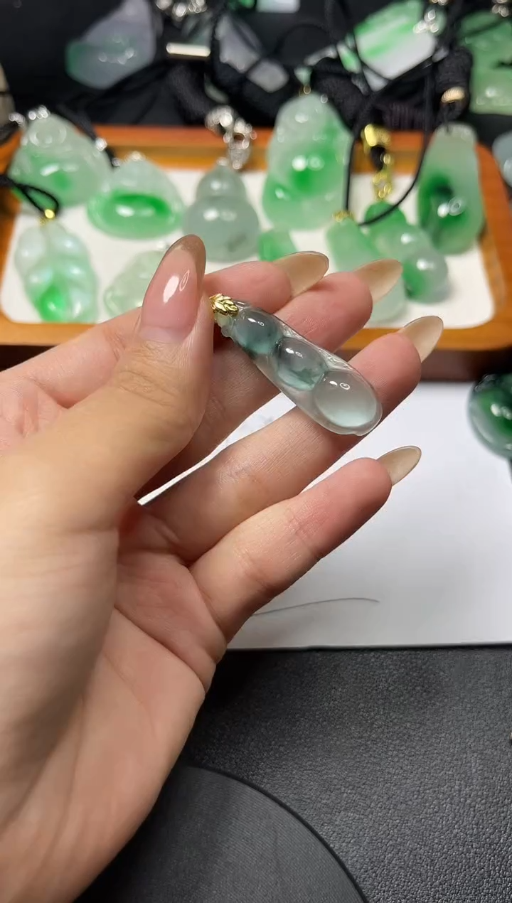 颈饰未镶嵌翡翠所见即所得   一图一物