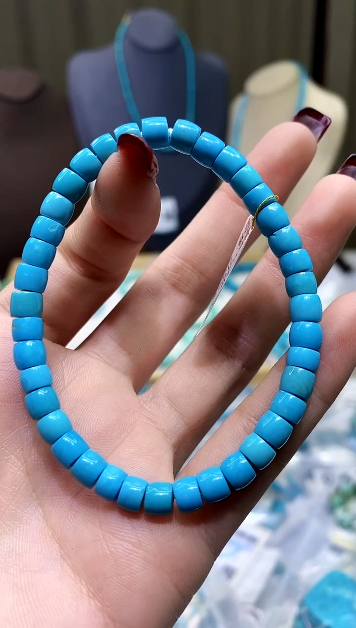 【闪购商品】绿松石手串未镶嵌666