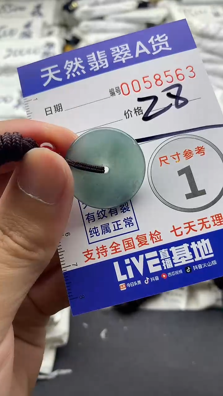 【闪购商品】翡翠颈饰未镶嵌55555555