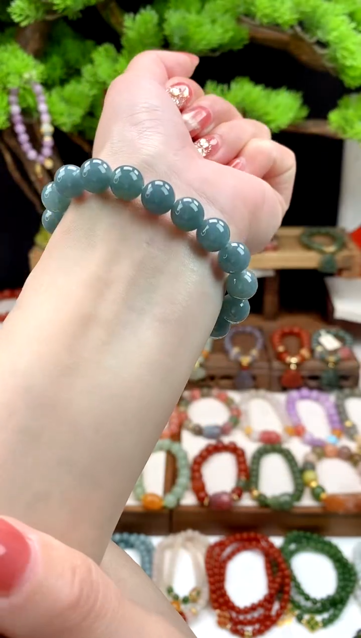 【闪购商品】翡翠手饰未镶嵌素圈