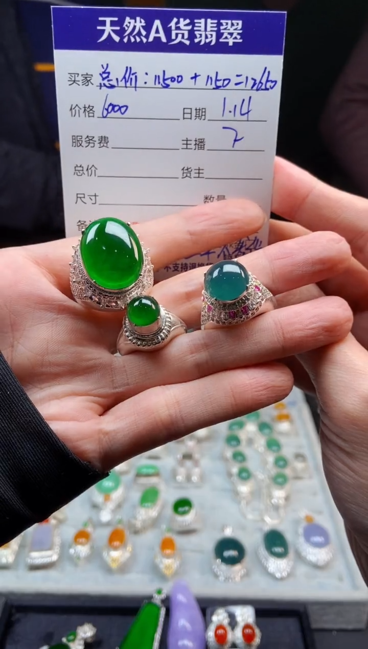 【闪购商品】定制翡翠未镶嵌0699504576