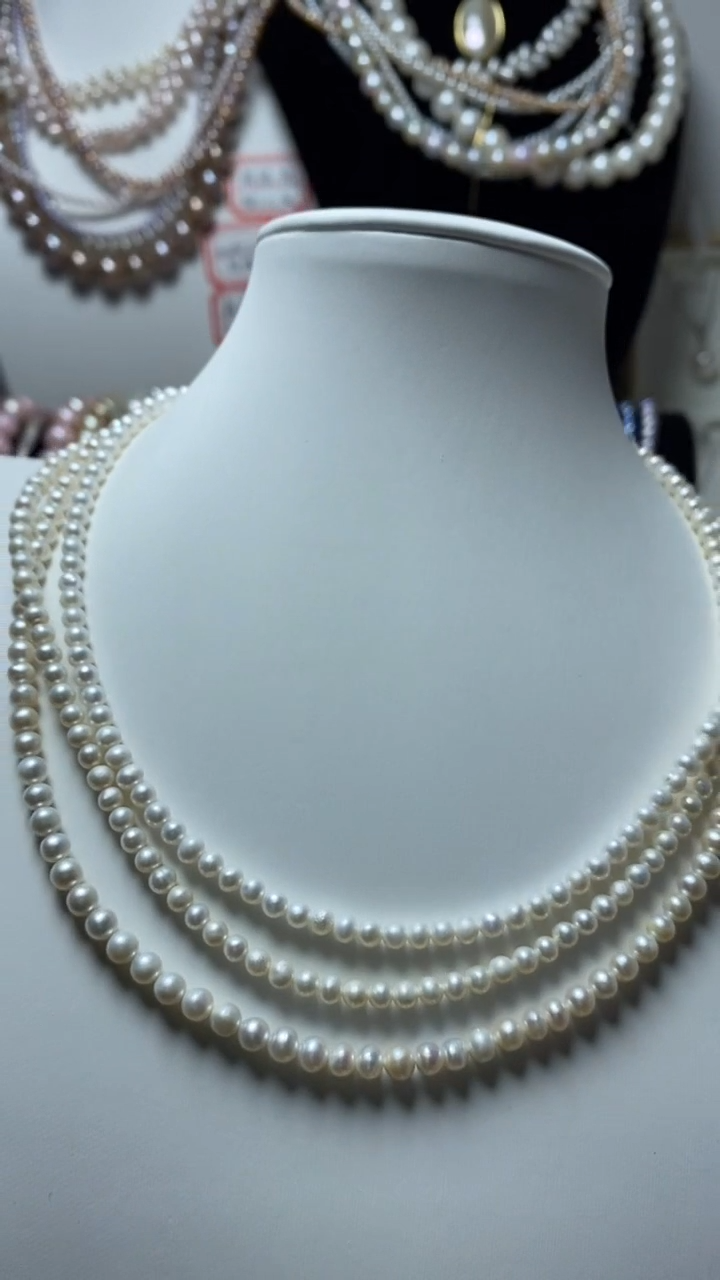 【闪购商品】淡水珍珠颈饰未镶嵌1