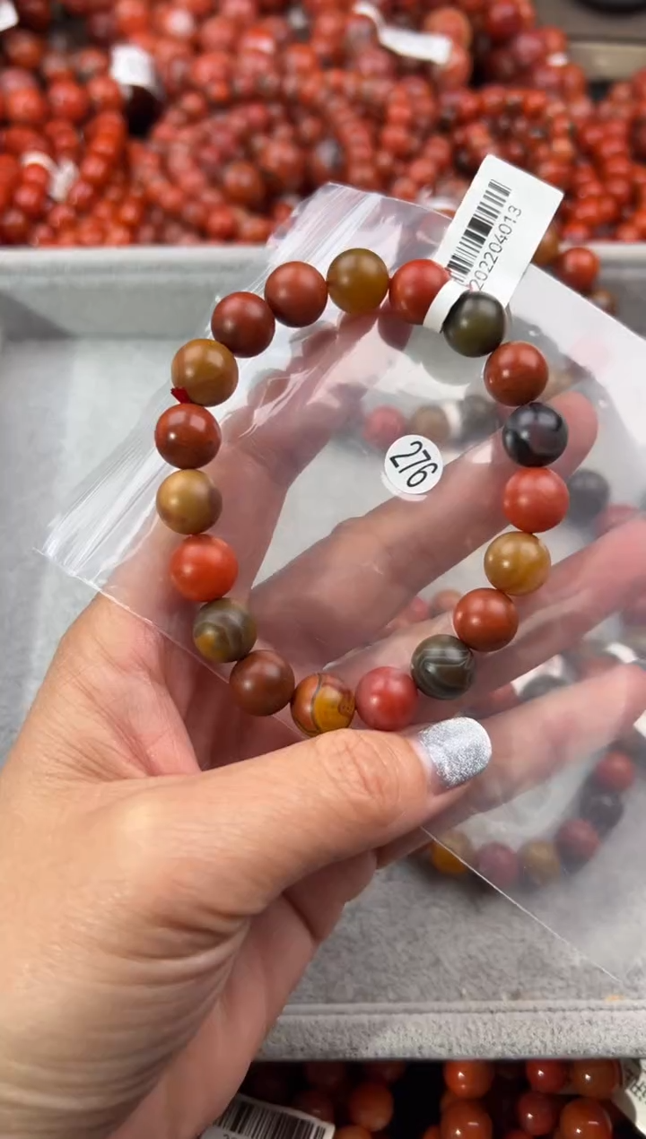 未镶嵌手串南红玛瑙10+