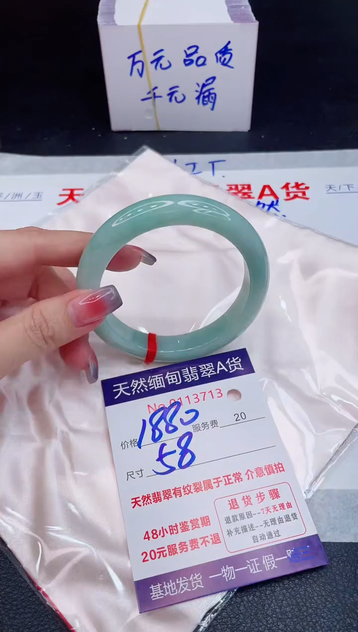 未镶嵌手镯翡翠1880