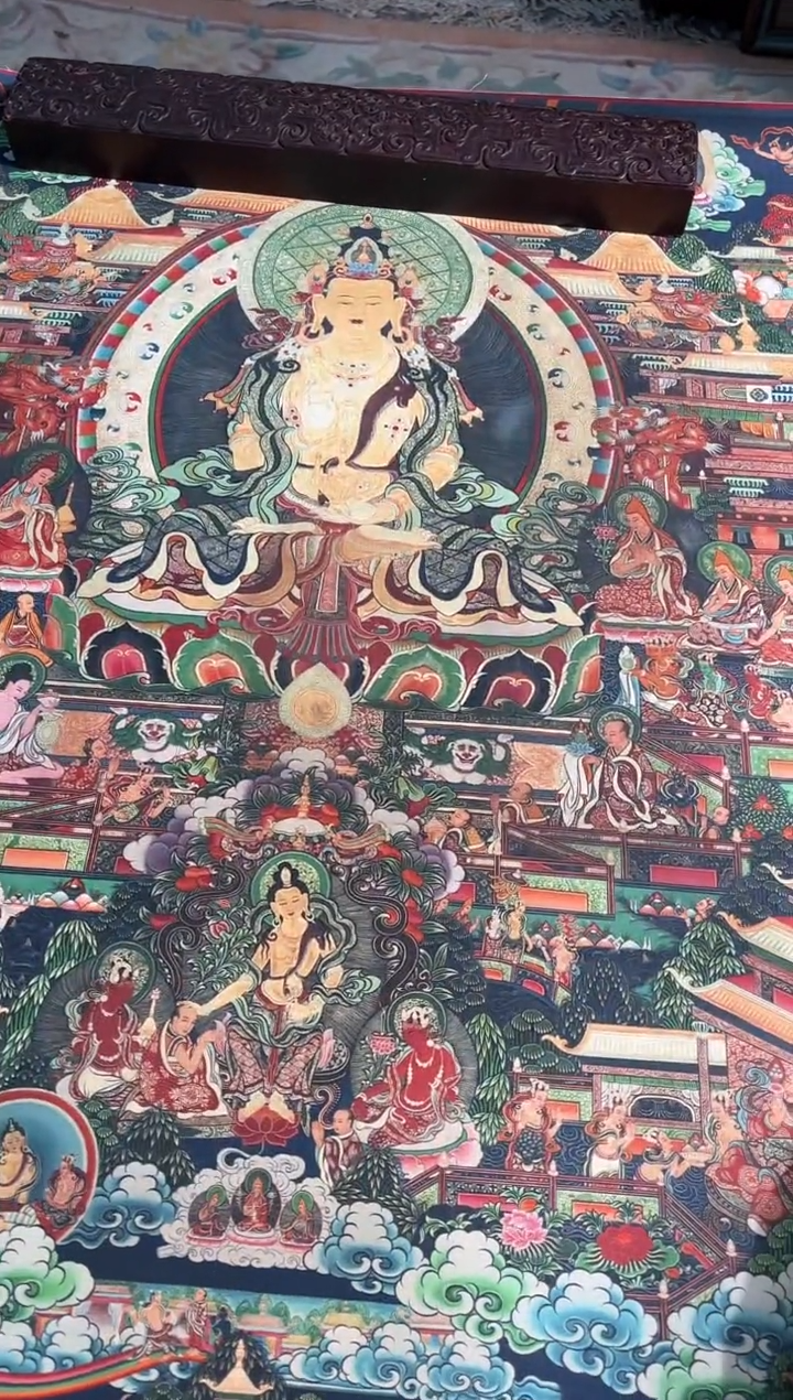 卷轴画天天的唐卡tk160