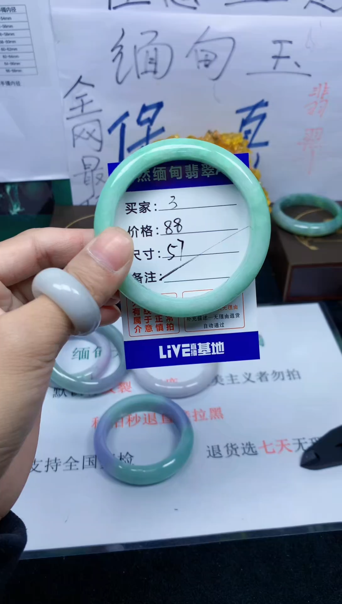 未镶嵌手镯翡翠3