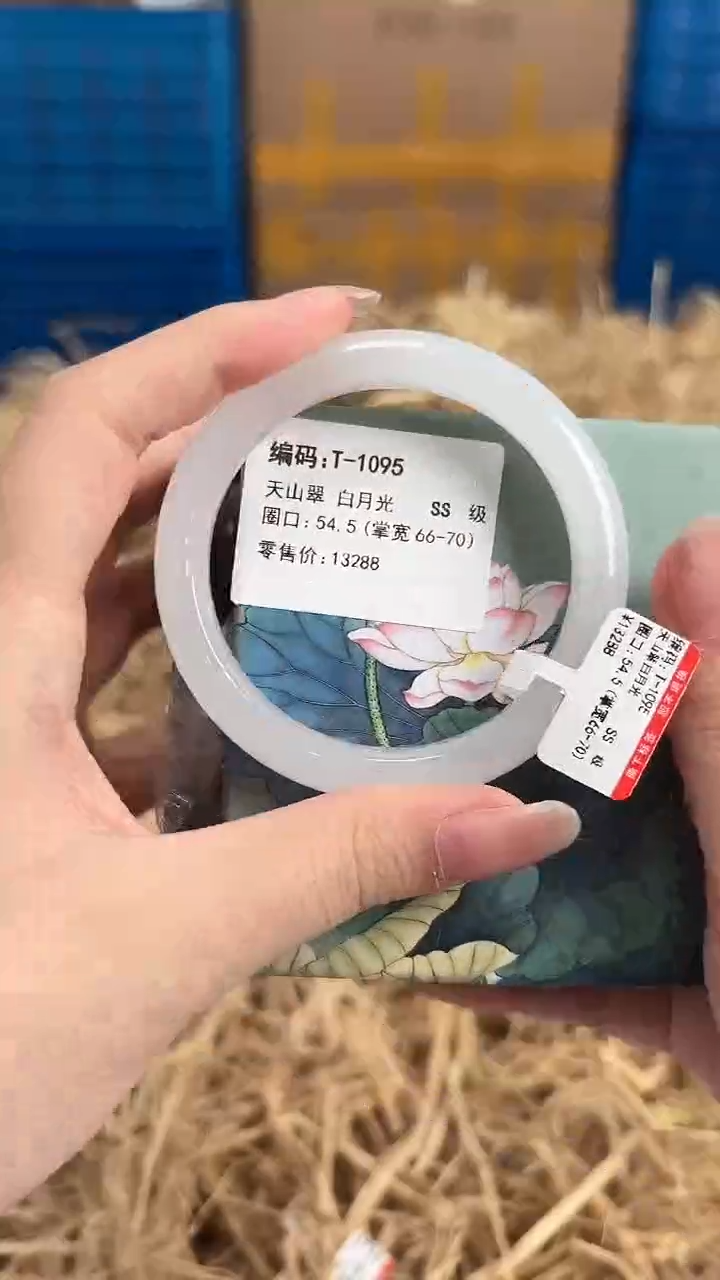 未镶嵌手镯石英质玉T-1095