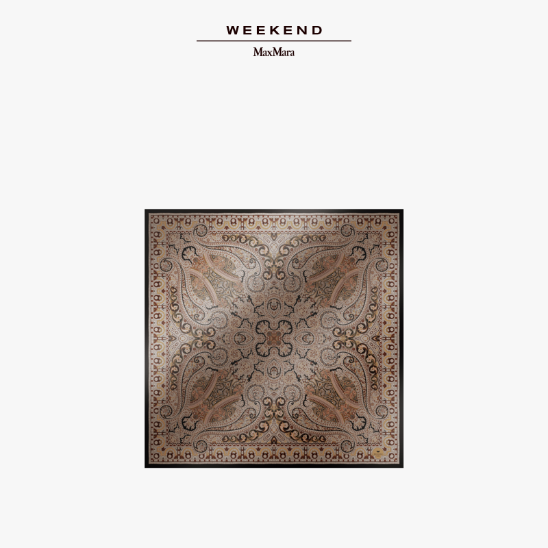 【新意礼物】Weekend MaxMara 25秋新品印花真丝围巾5546115506