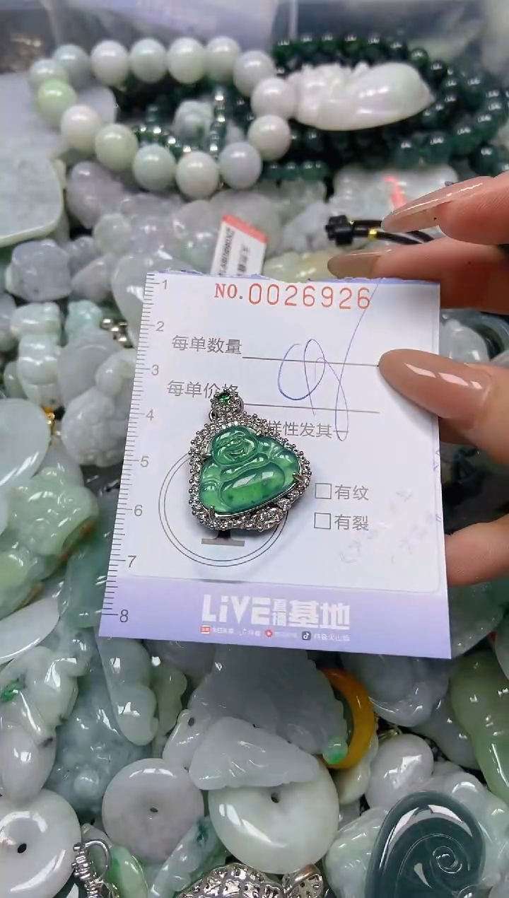 【闪购商品】翡翠颈饰未镶嵌闪购0026926