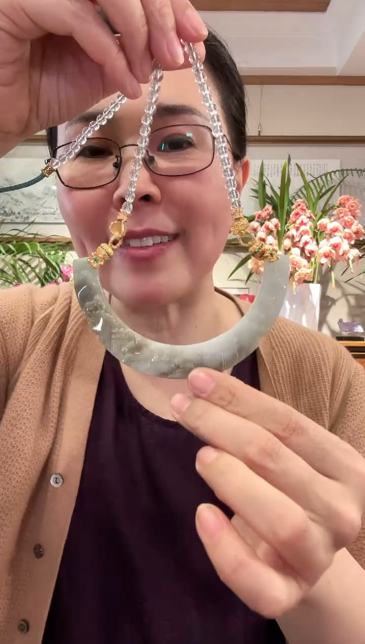 【闪购商品】翡翠颈饰未镶嵌国风