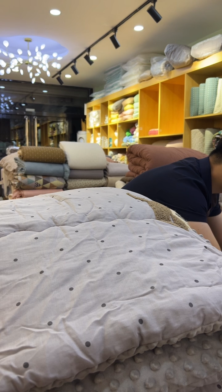 棉大鹅 灰色春秋被   149