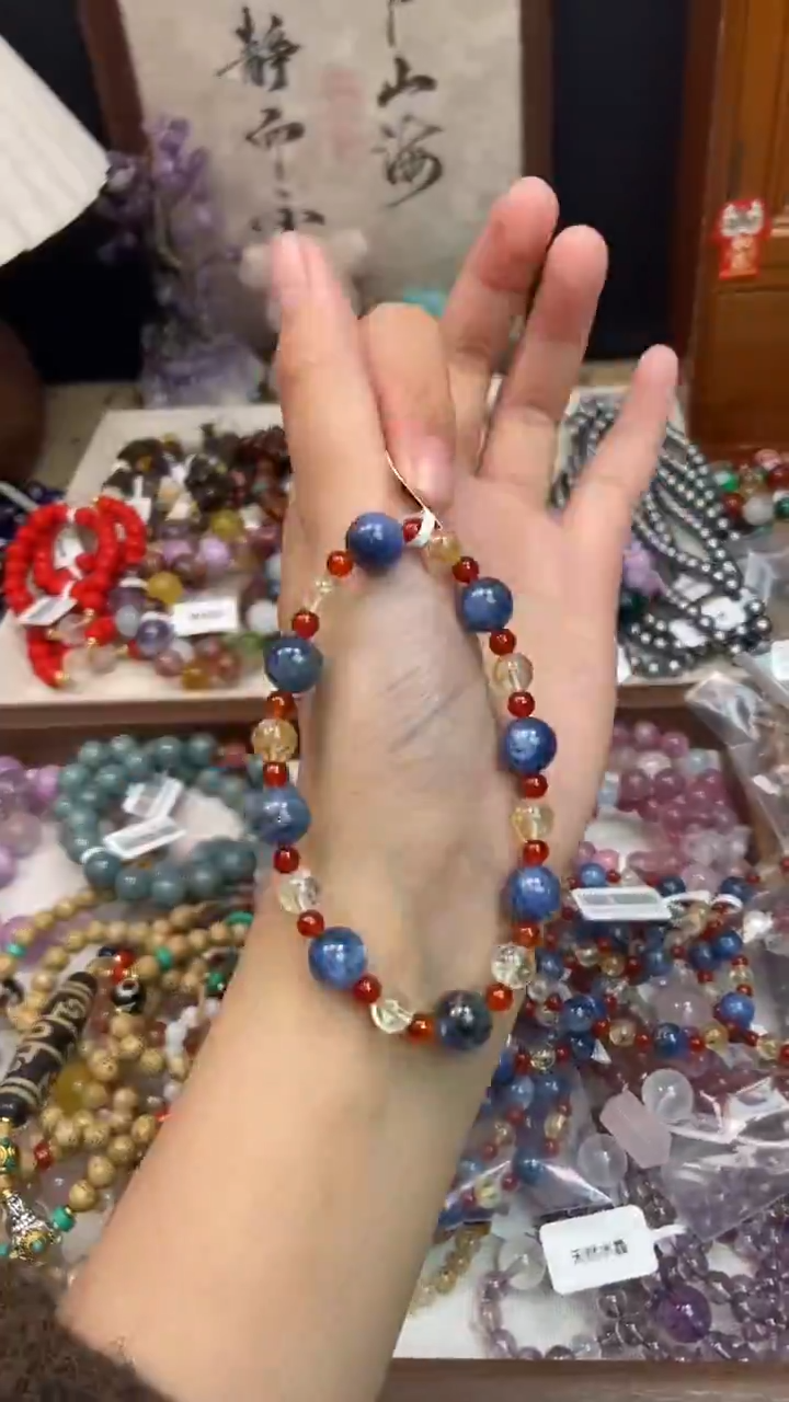 未镶嵌蓝晶石手串515