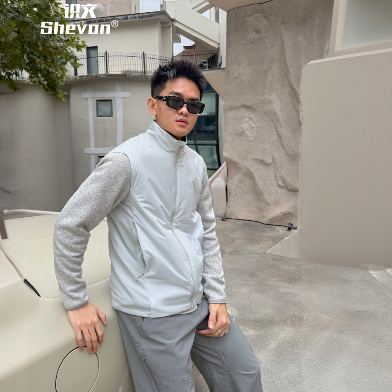 【识文】阿童木棉服马甲户外登山徒步防风防水棉服马甲